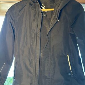 Ripzone Black Hooded Jacket